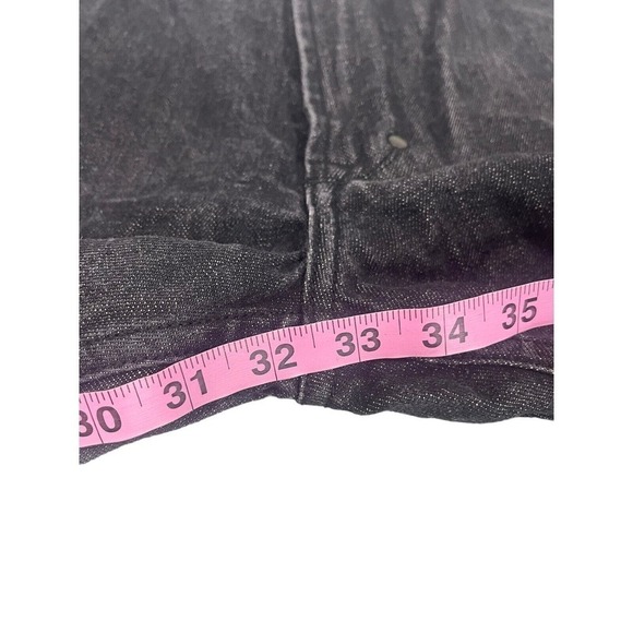 Akoo Jeans Mens Size 42 No Rivals Big Oak Fit Black Denim Straight Leg - Picture 12 of 12